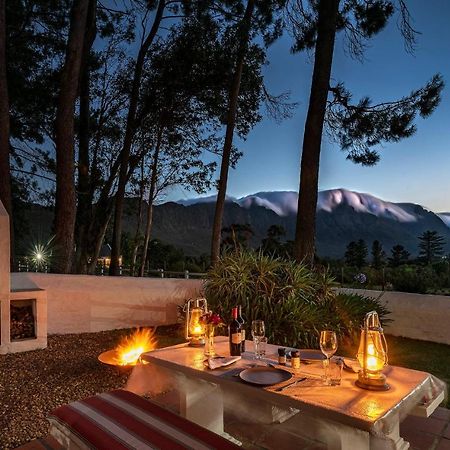 L'Auberge Chanteclair Franschhoek Bagian luar foto