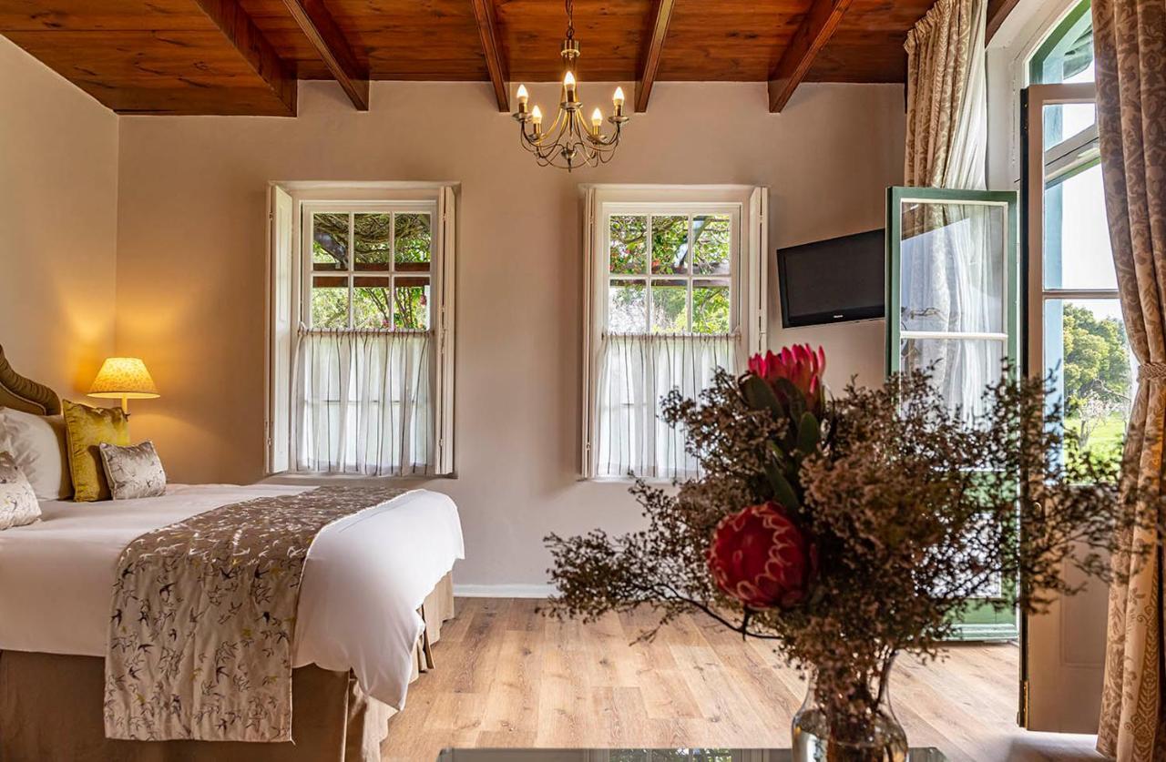 L'Auberge Chanteclair Franschhoek Bagian luar foto