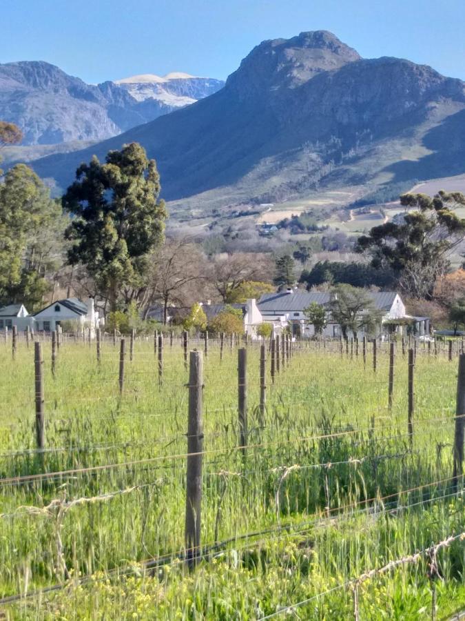 L'Auberge Chanteclair Franschhoek Bagian luar foto