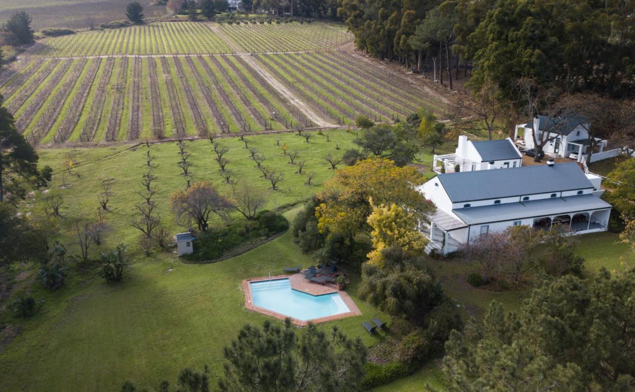 L'Auberge Chanteclair Franschhoek Bagian luar foto